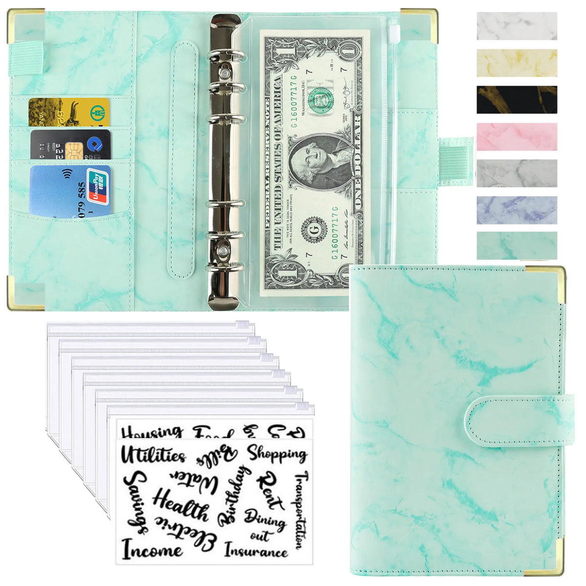 A6 Budget Binder & Cash Envelope Planner