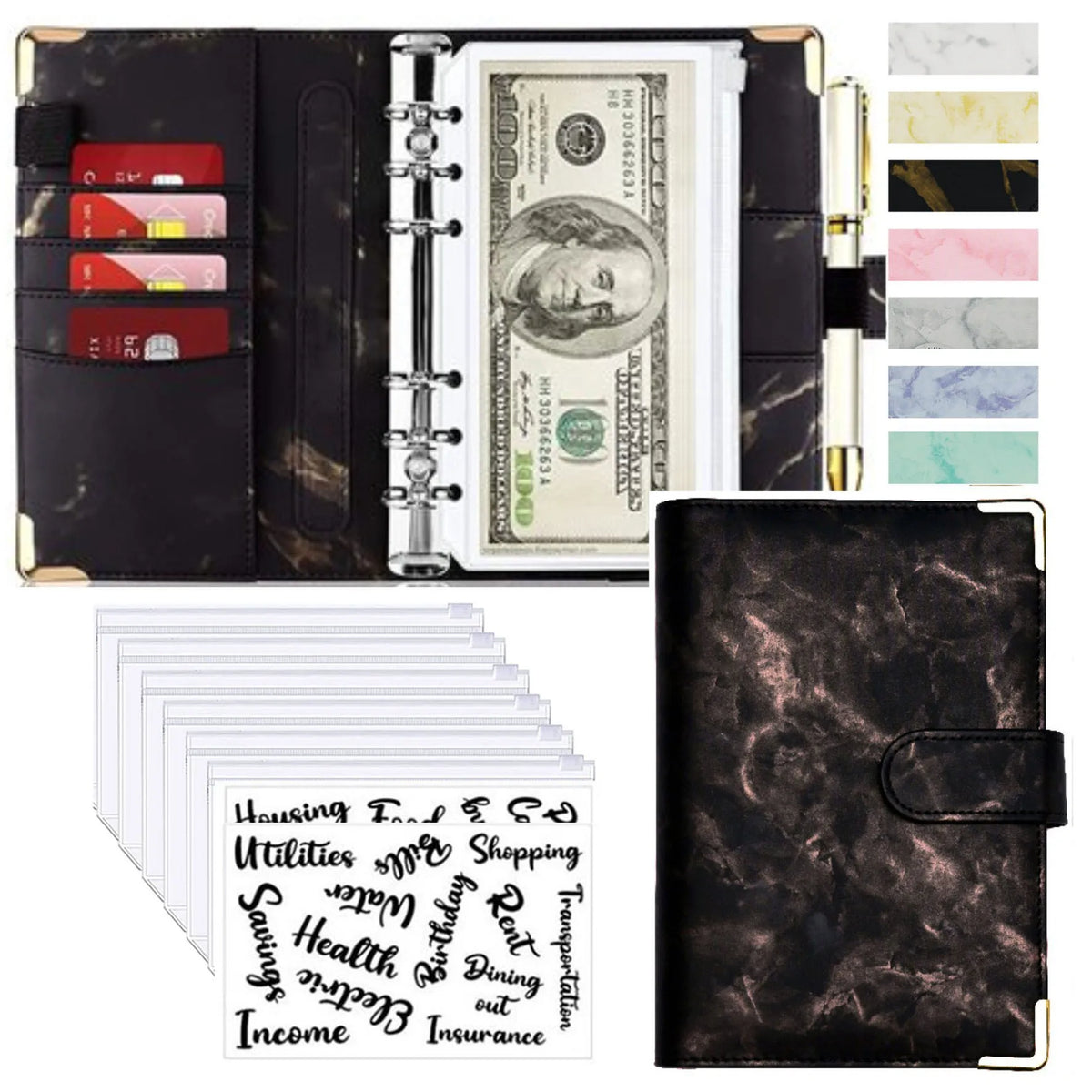 A6 Budget Binder & Cash Envelope Planner