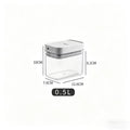 Clear Pantry Container for Pasta & Dry Goods (size options)