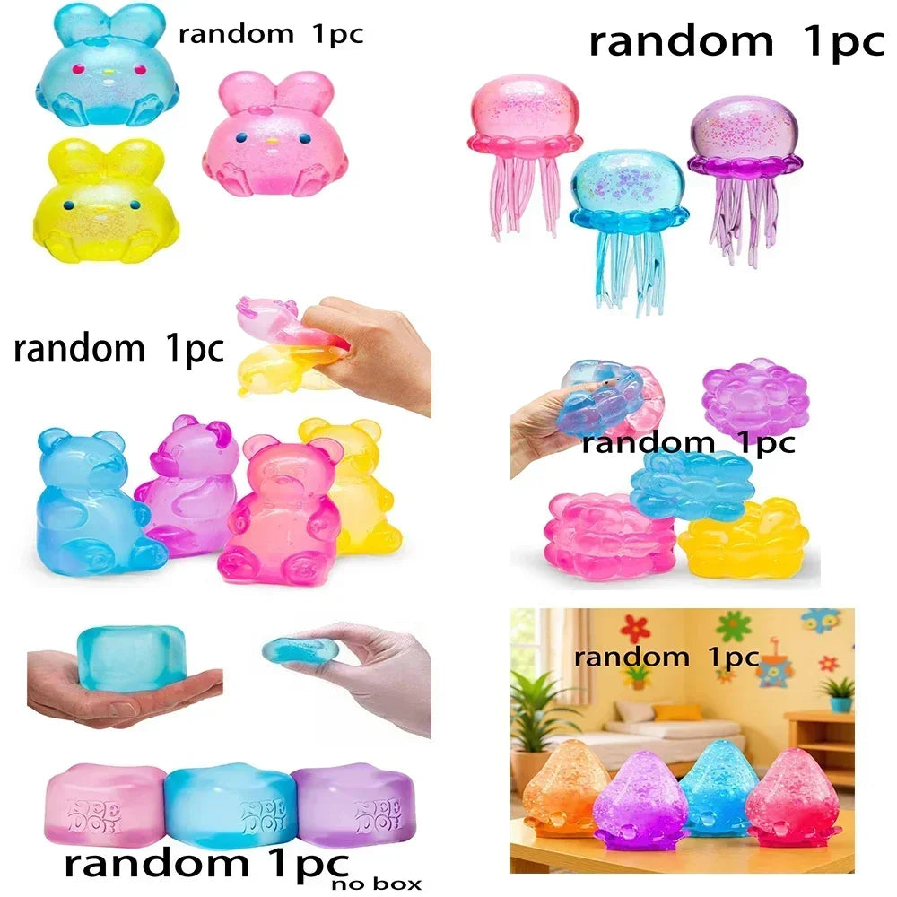 Slow-Rise Squishy Fidget Toy (1pc, assorted surprise)