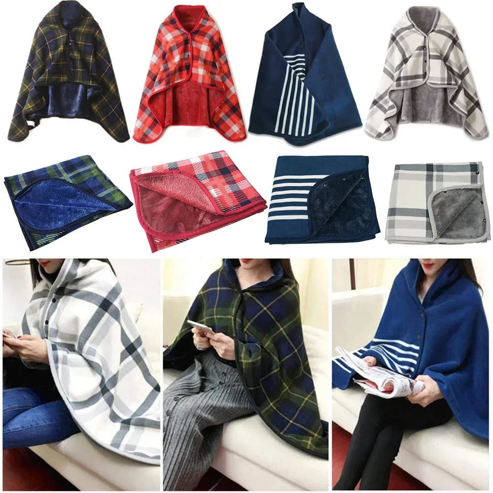 Soft Fleece Wearable Blanket