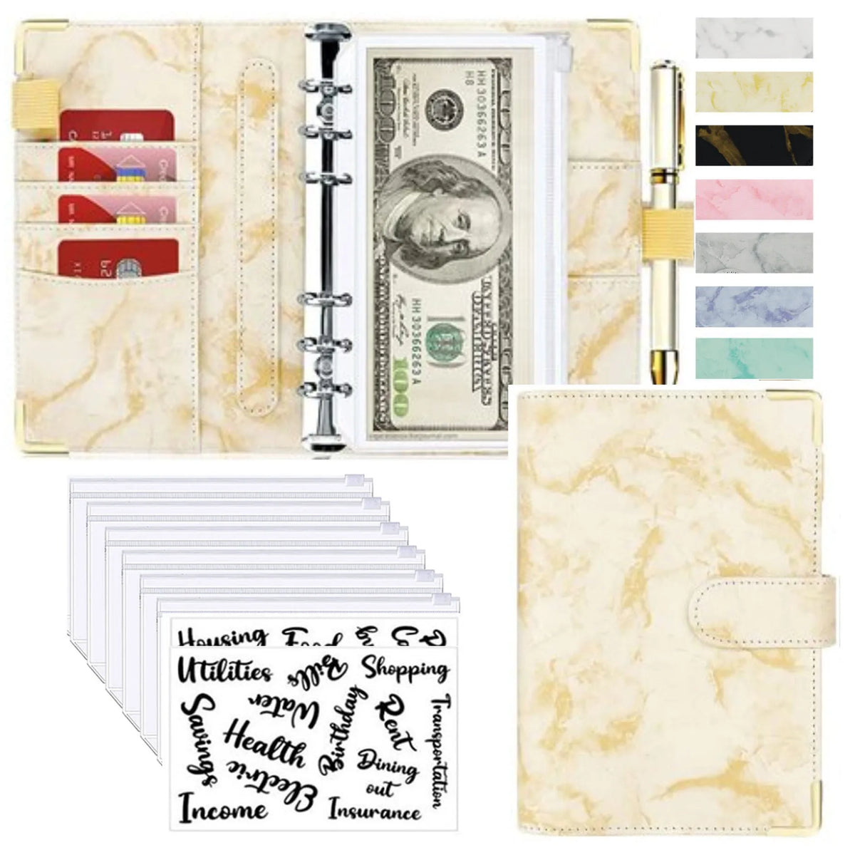 A6 Budget Binder & Cash Envelope Planner
