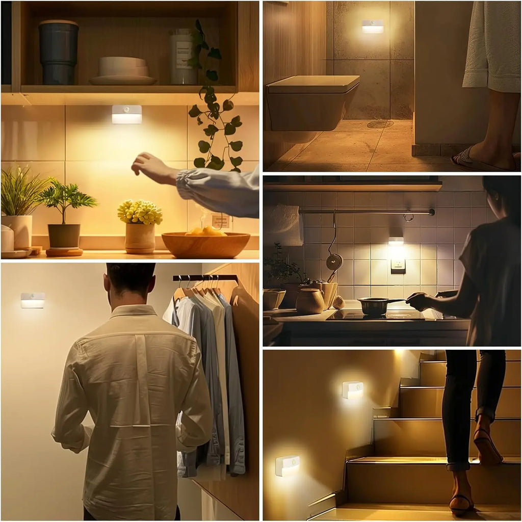 Battery-Powered Motion Sensor Night Lights