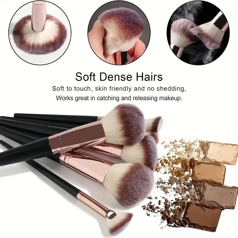 Makeup Brush Set – 3 to 20 Pieces