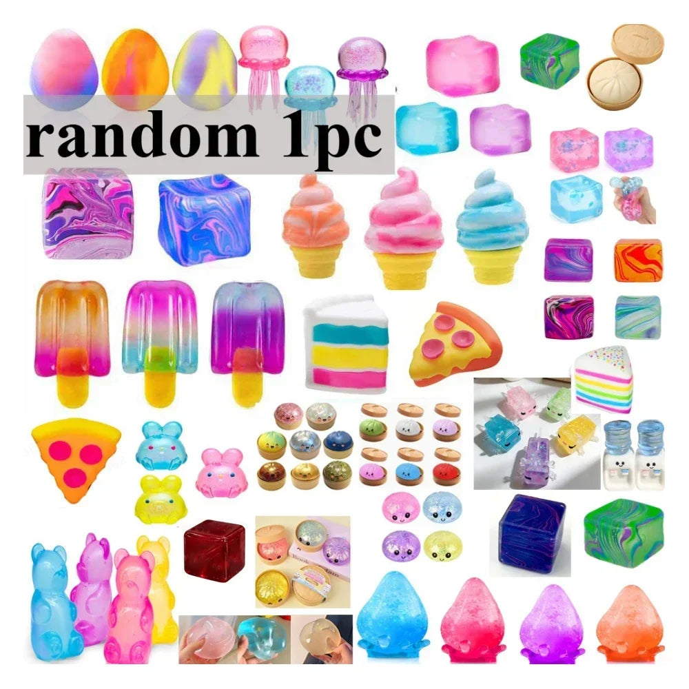 Slow-Rise Squishy Fidget Toy (1pc, assorted surprise)