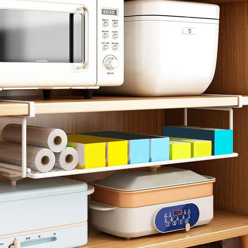 Extendable Under-Cabinet Storage Rack