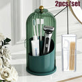 Rotating Makeup Brush Storage Box (2pc set)