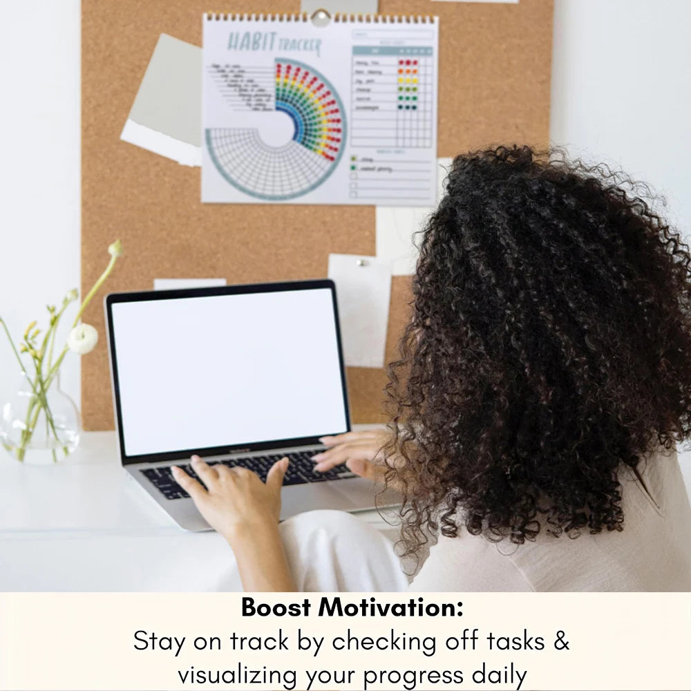 Undated Habit Tracker & Goal Planner