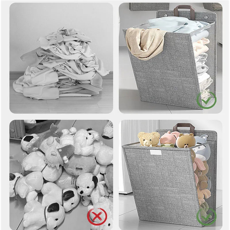 Collapsible Hanging Laundry Hamper (1pc)