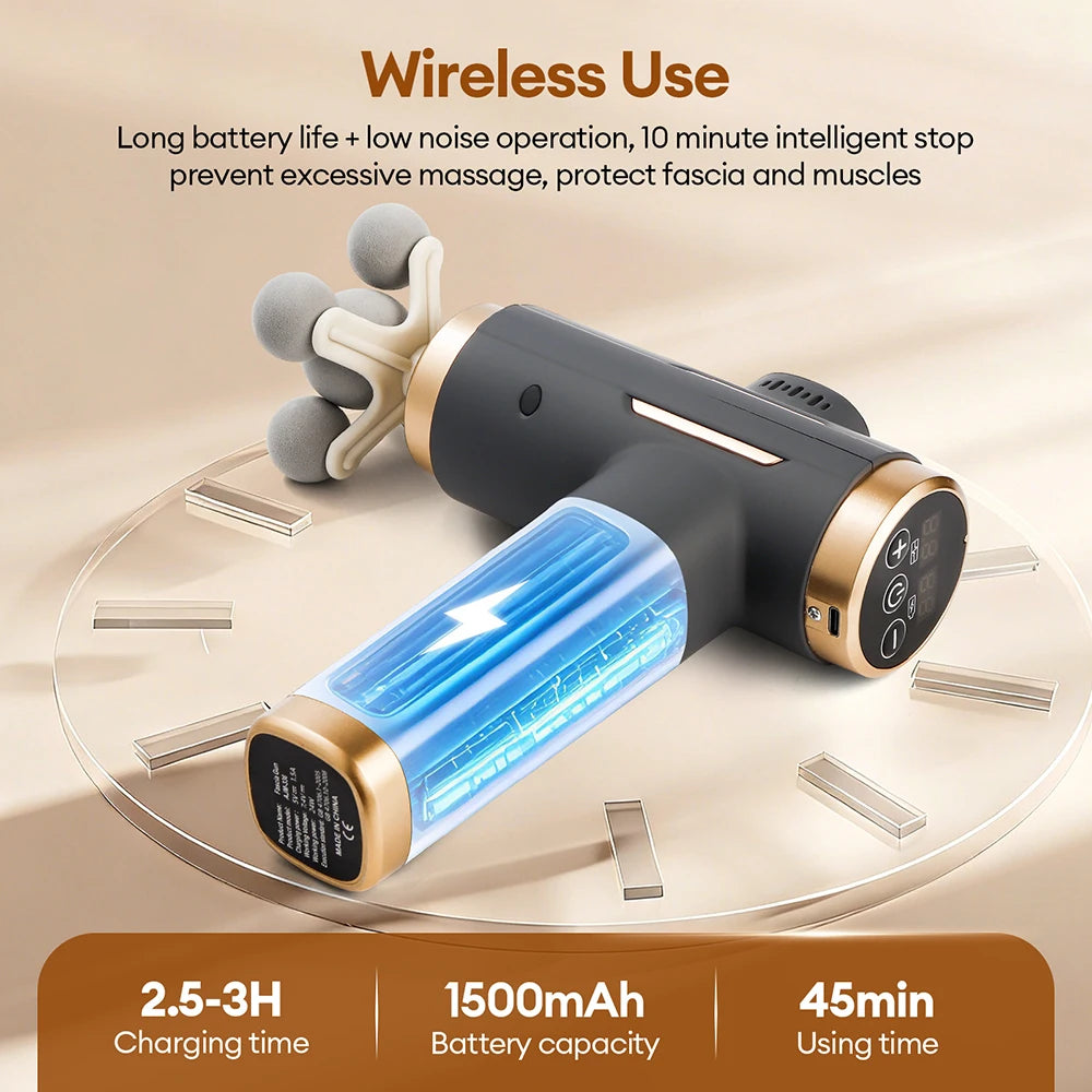 Adjustable-Level Electric Massage Gun