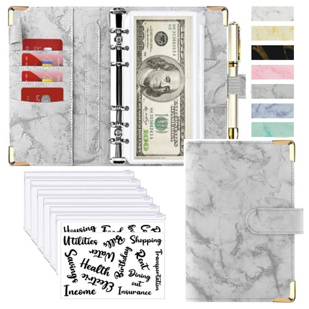 A6 Budget Binder & Cash Envelope Planner