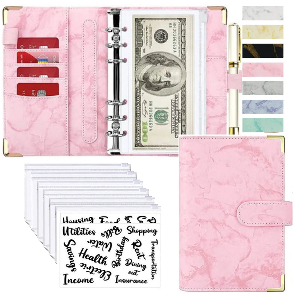 A6 Budget Binder & Cash Envelope Planner