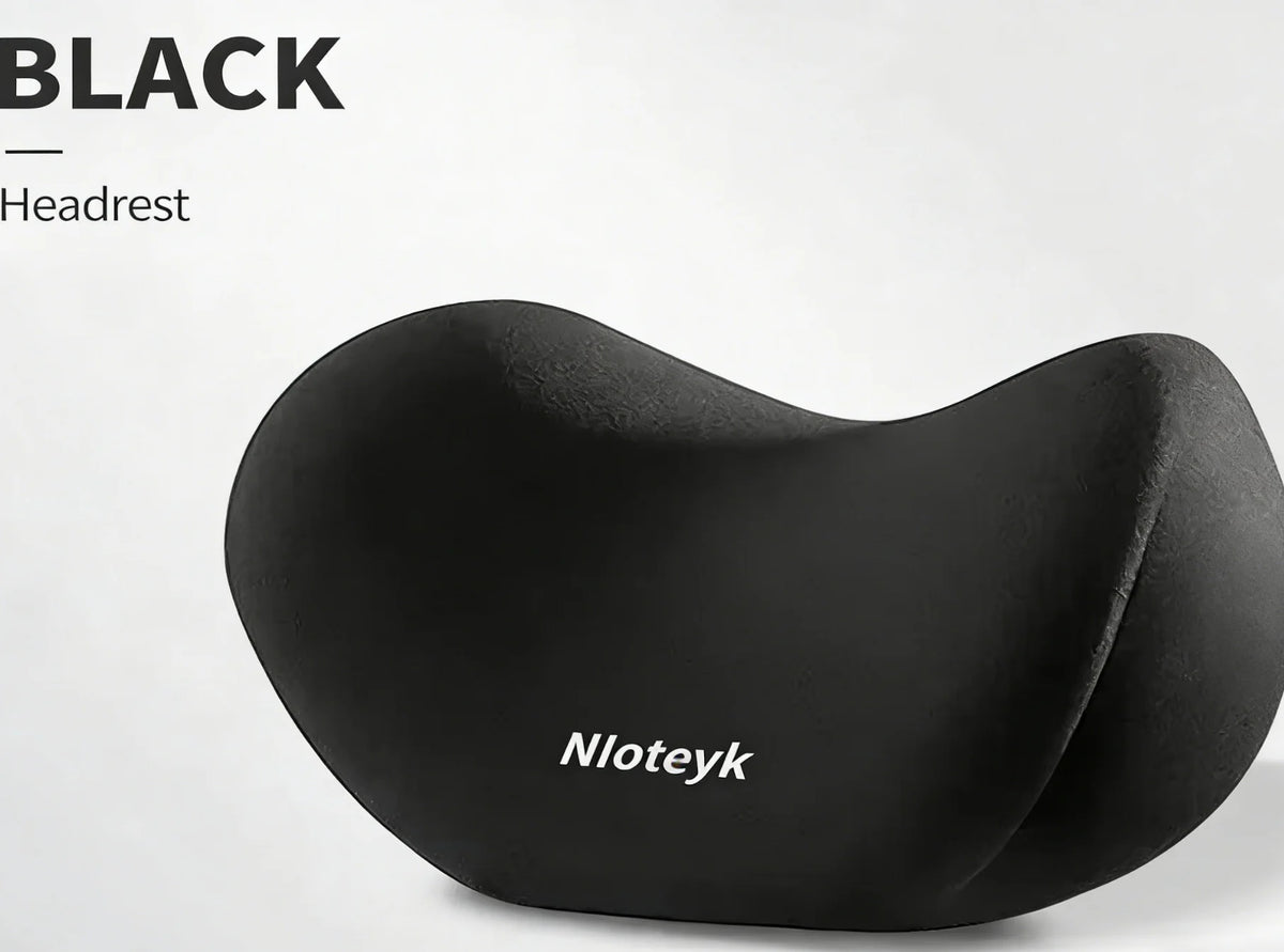 Memory Foam Car Neck & Lumbar Cushion Set
