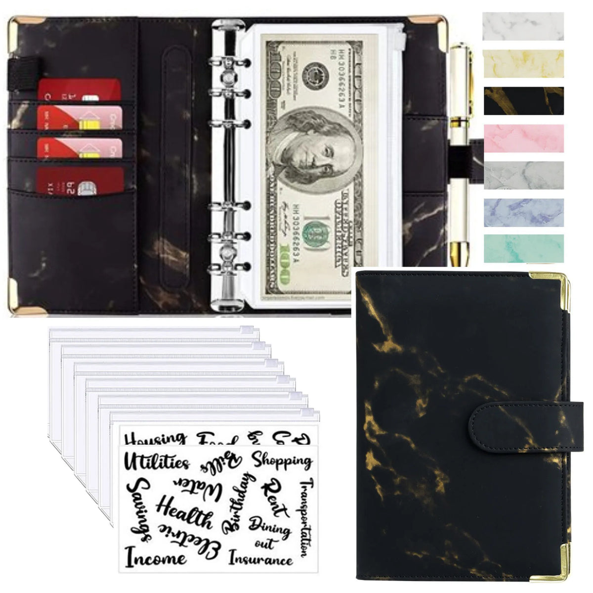 A6 Budget Binder & Cash Envelope Planner
