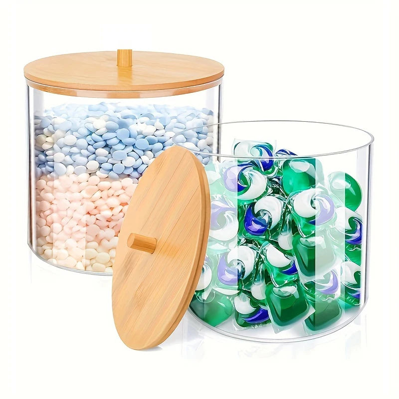 Laundry Pod Storage Container (1/2pc options)