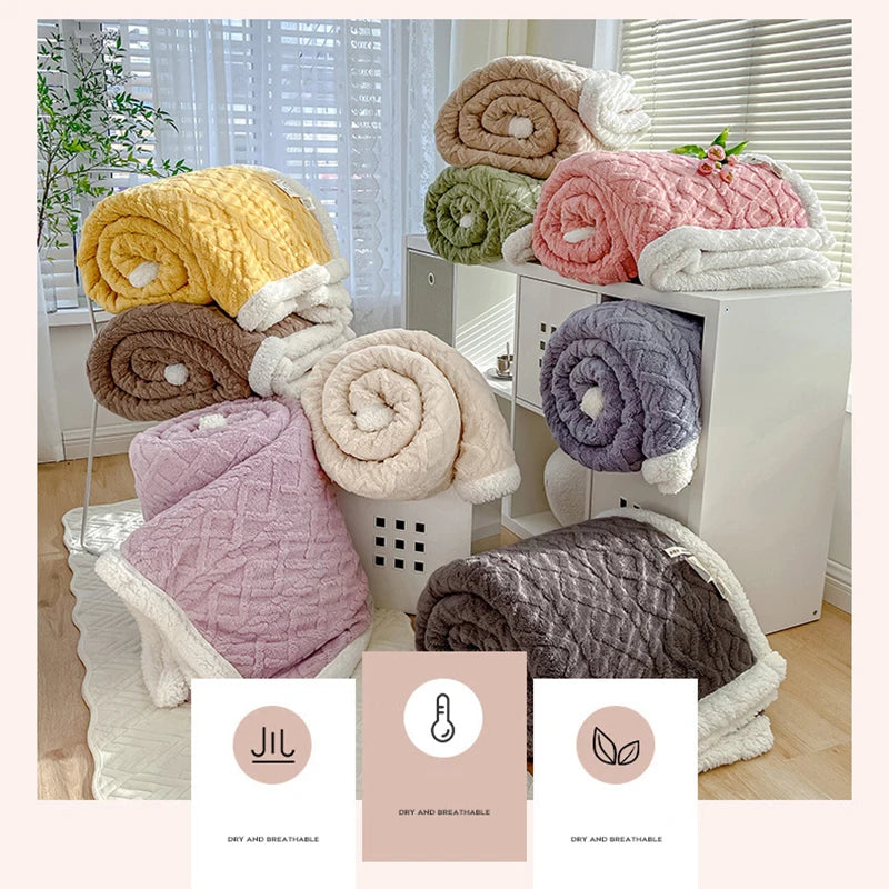 Soft Plush Winter Blanket