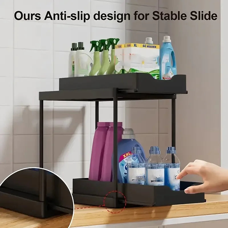 2-Tier Under-Sink Storage Organiser