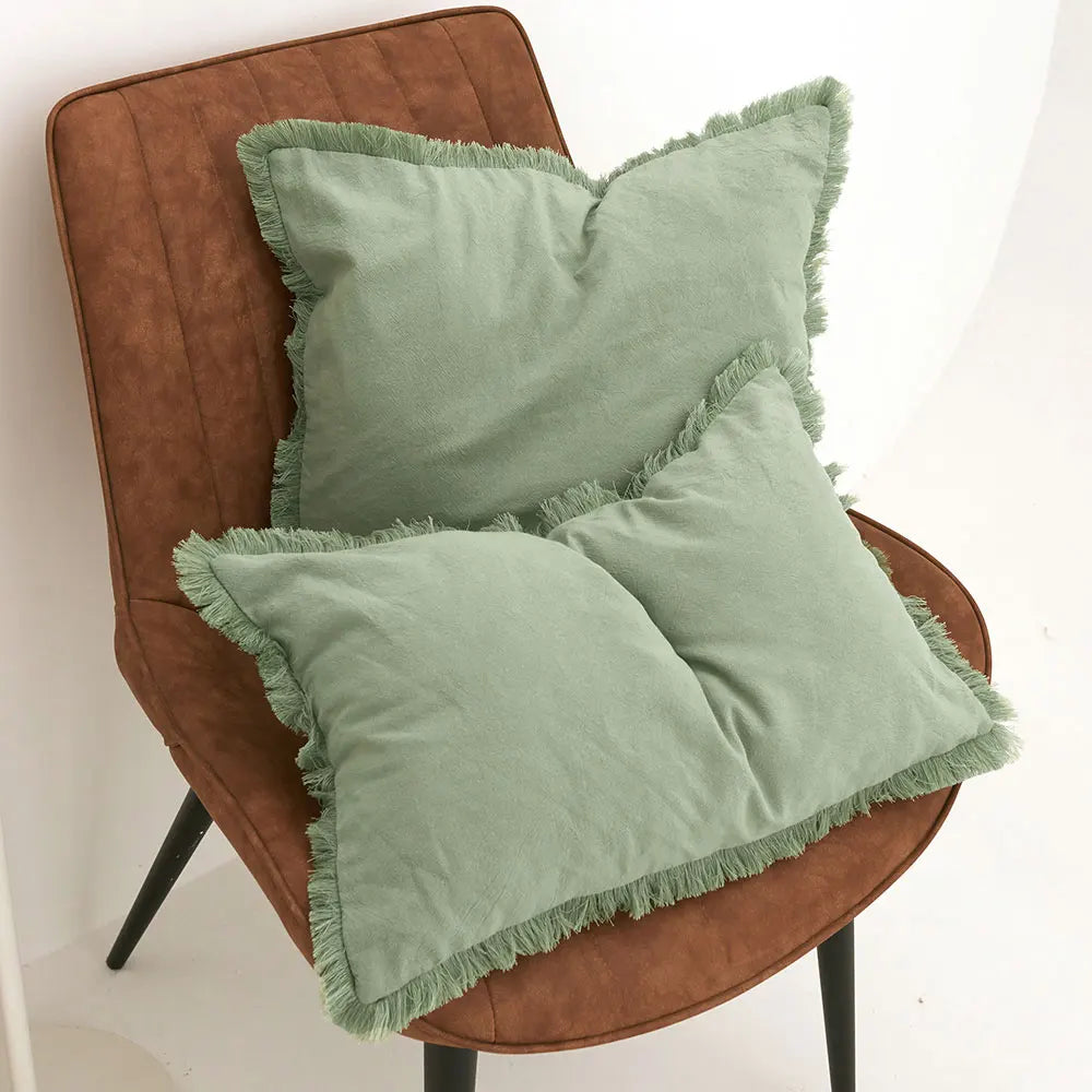 Tassel Cushion Cover