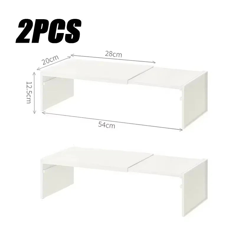 Expandable Kitchen Cabinet Shelf Set
