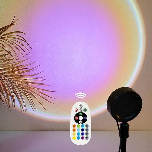 16-Colour Sunset Projector Lamp