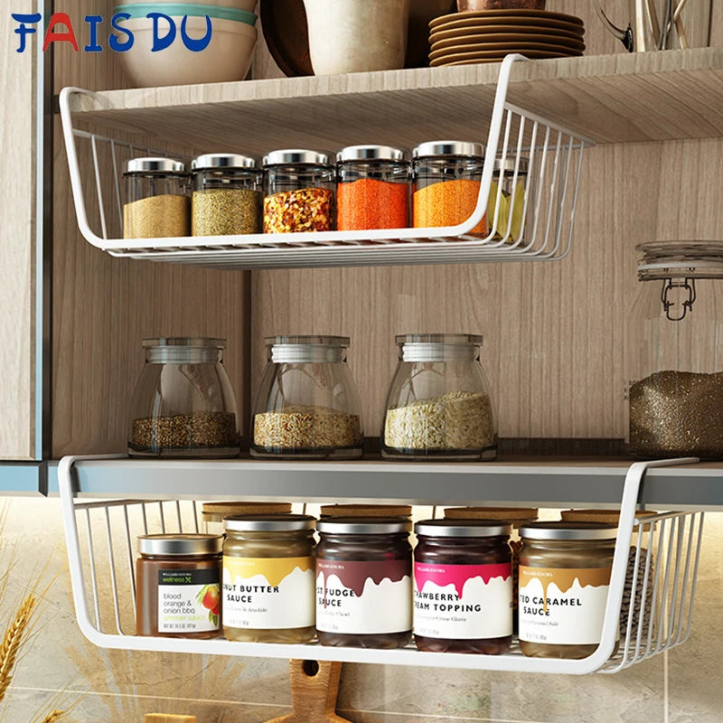 Under-Shelf Wire Basket