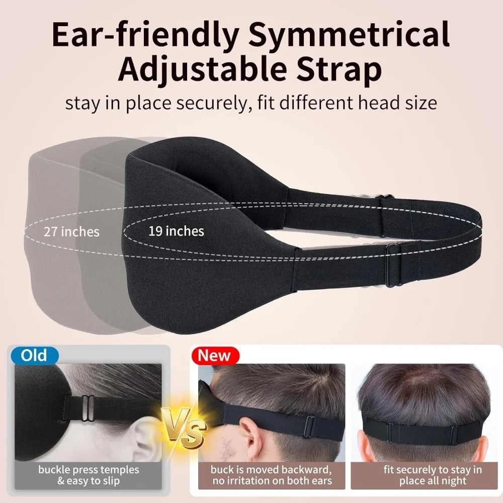 Contoured Sleep Eye Mask (1pc)