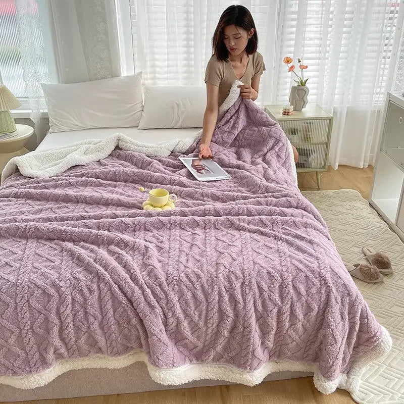 Soft Plush Winter Blanket