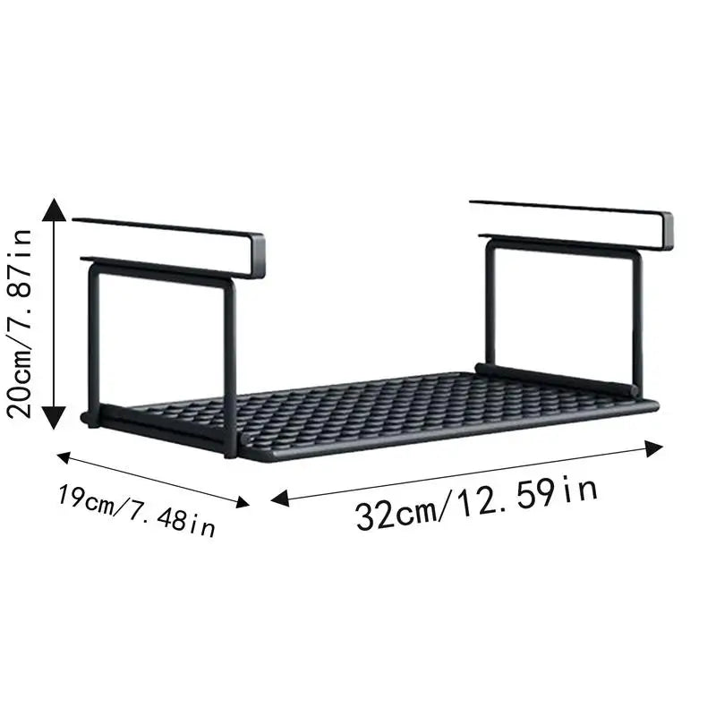 Extendable Under-Cabinet Storage Rack