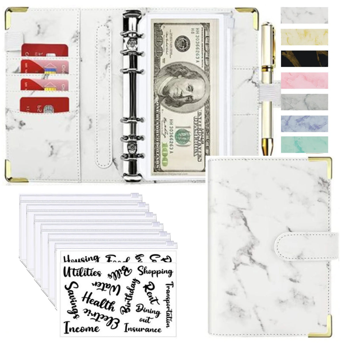 A6 Budget Binder & Cash Envelope Planner