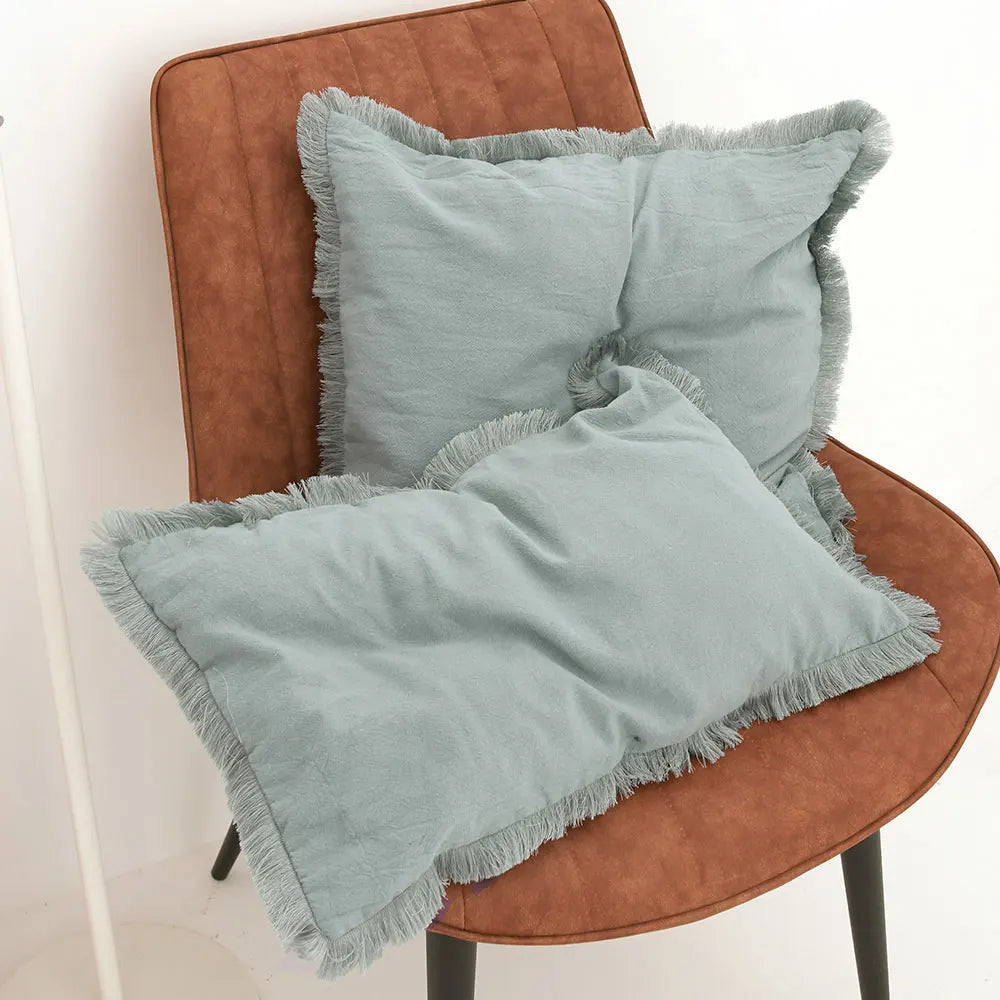 Tassel Cushion Cover