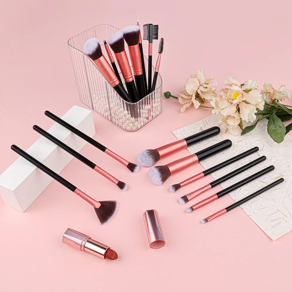 Makeup Brush Set – 14 or 16 Pieces