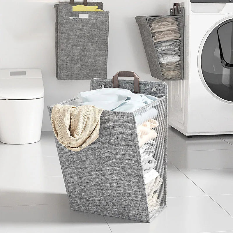 Collapsible Hanging Laundry Hamper (1pc)