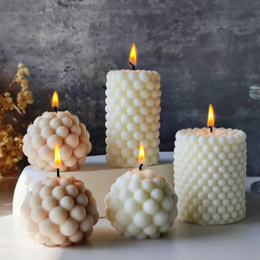 Nordic Bubble Cube Scented Candle