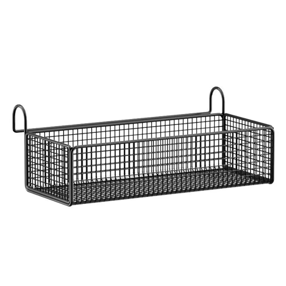 Bedside Hanging Storage Basket – Metal Bed Rail Organiser