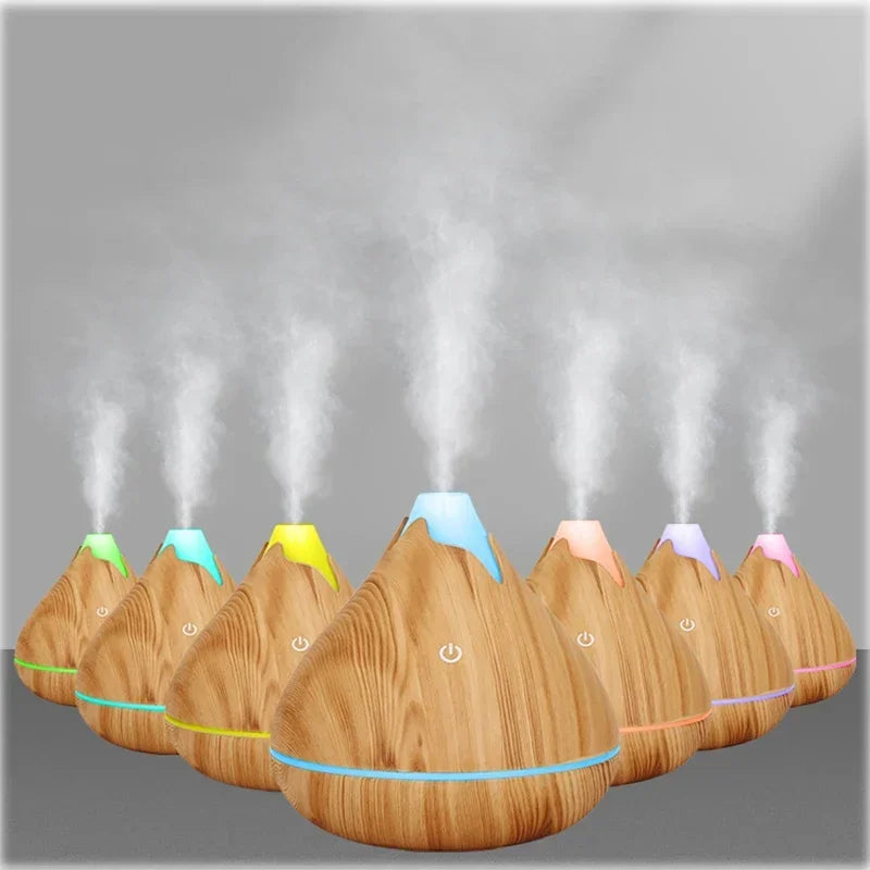 Wood-Grain Aroma Diffuser