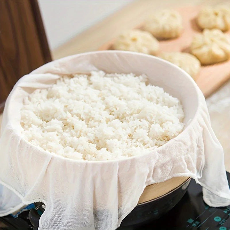 Reusable Cotton Steaming Cloths — 3 Pack