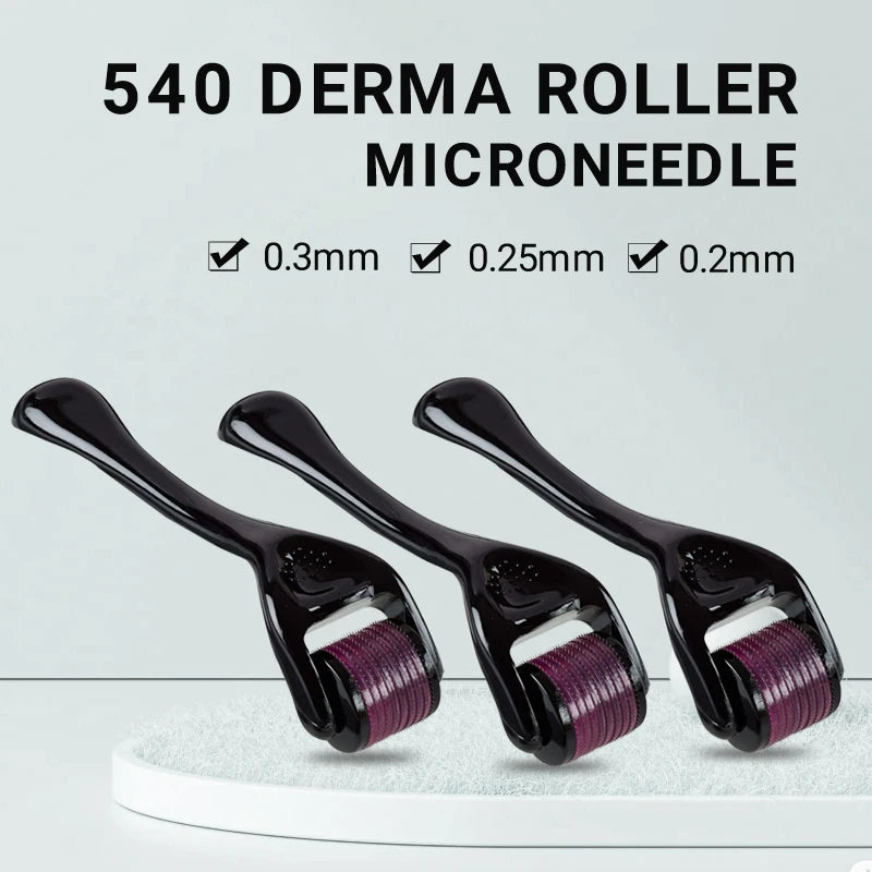 Microneedle-Style Derma Roller – 0.2–0.3 mm Options