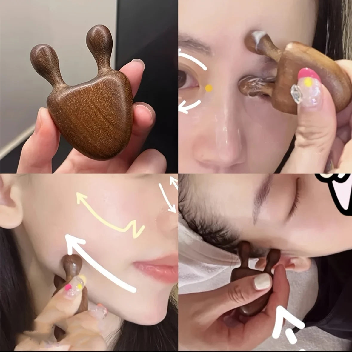 Sandalwood Facial Massage Tool