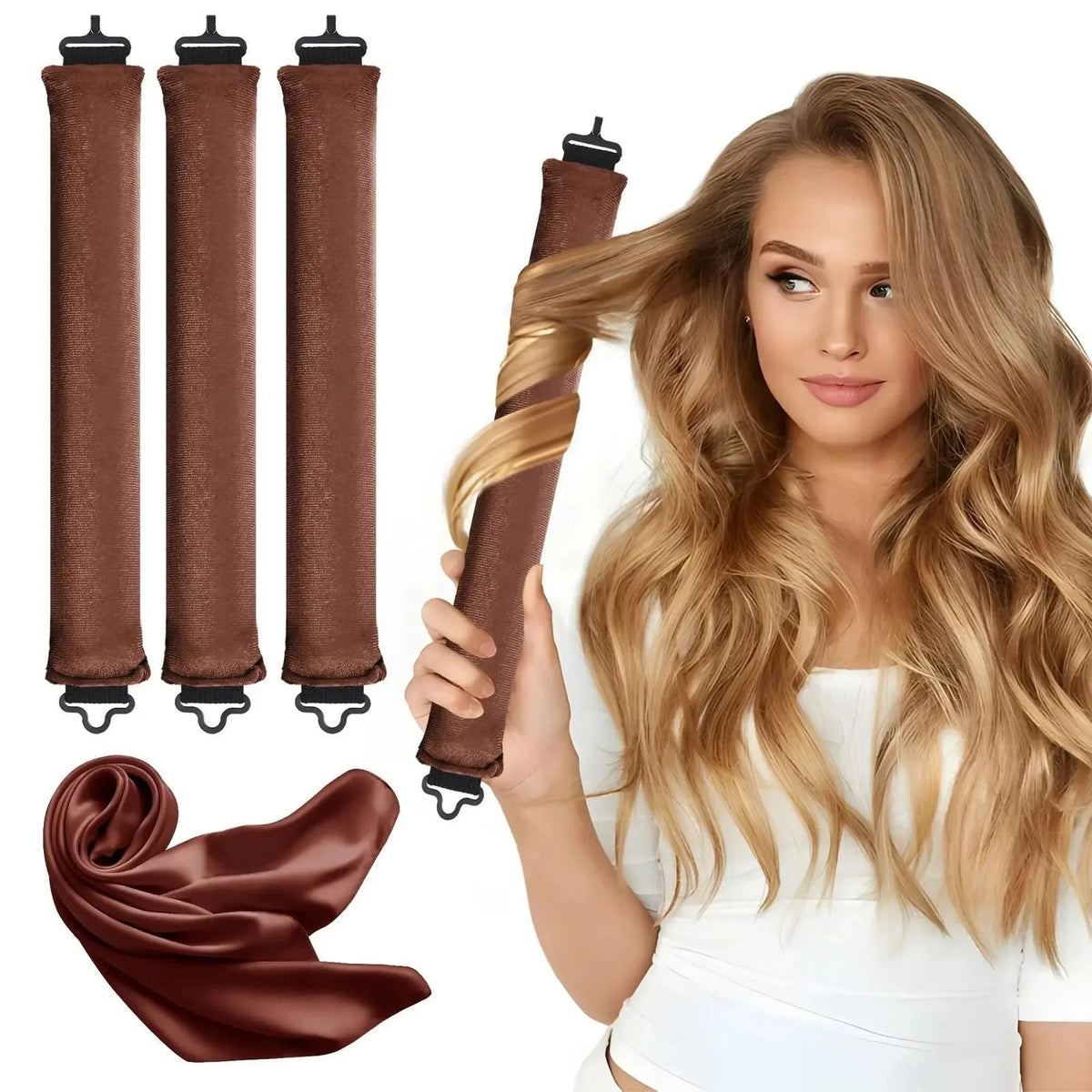 Heatless Hair Curling Wand (1pc)