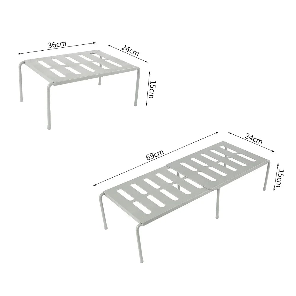 Expandable Kitchen Shelf & Spice Organiser