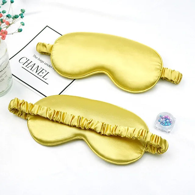 Soft Silk-Feel Sleep Mask