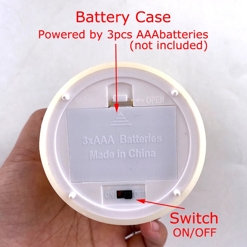 Moving-Flame LED Candles – Warm Decorative Lighting