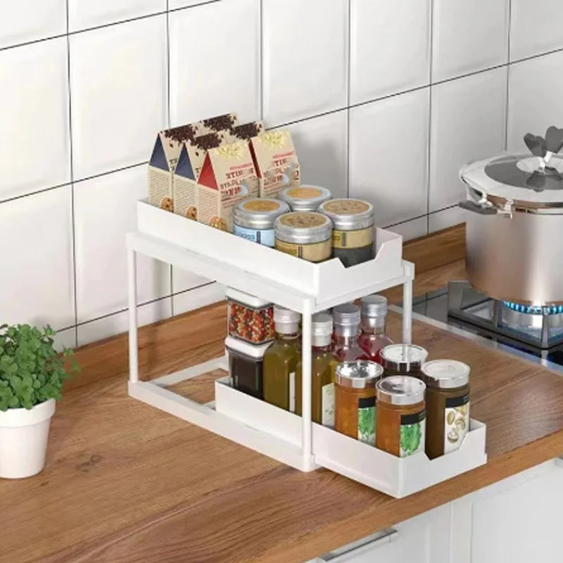 2-Tier Under-Sink Storage Organiser