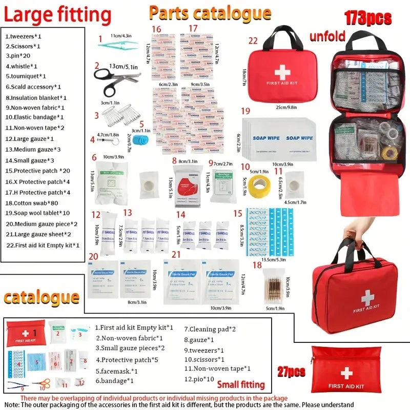 Portable First Aid Kit for the Car