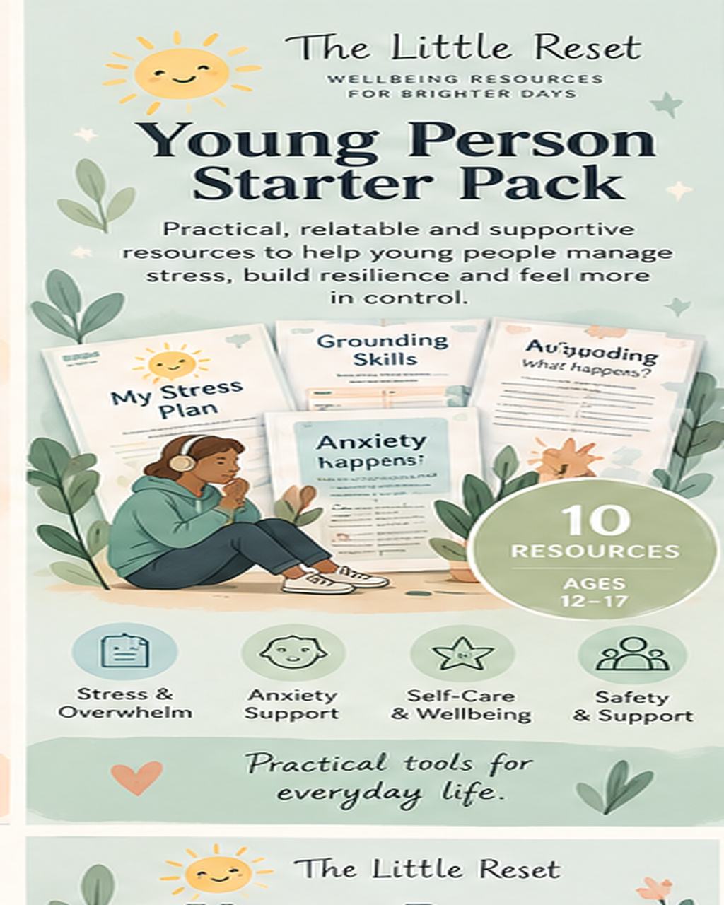 The Little Reset — Young Person Starter Pack cover