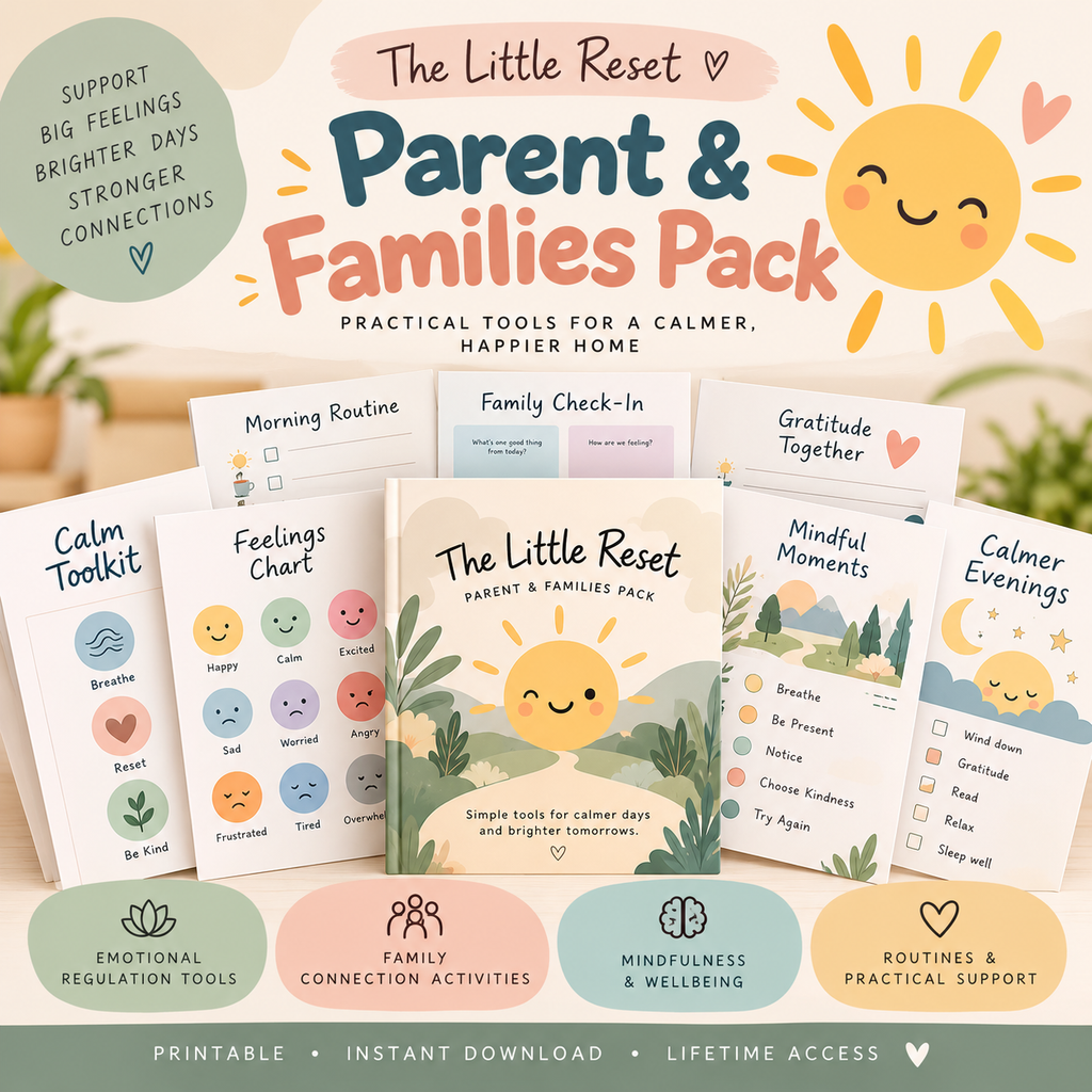 The Little Reset — Parent & Families Pack cover